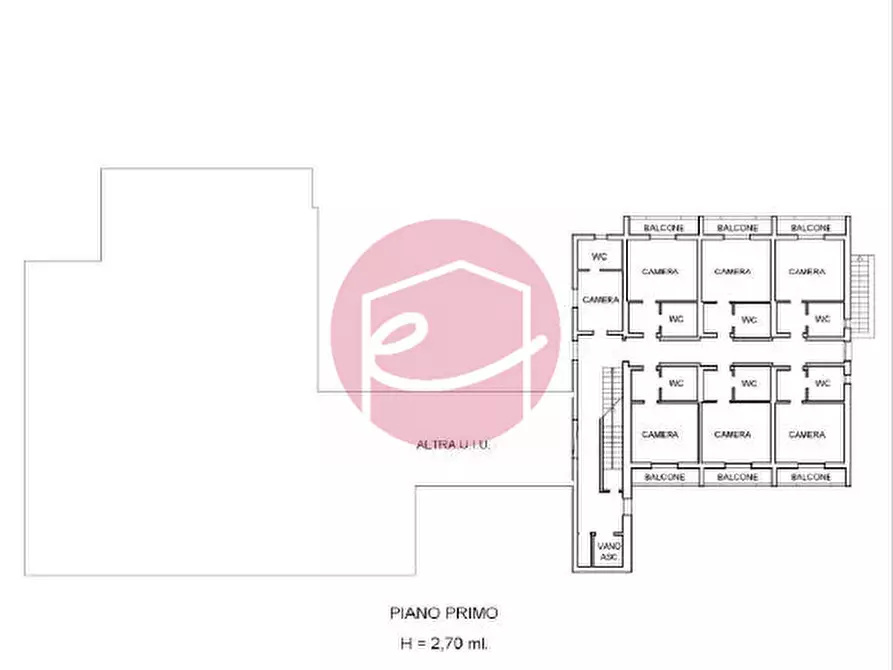 Immagine 22 di Bed & Breakfast in vendita  in via f.lli cervi 1 a Poggio Torriana