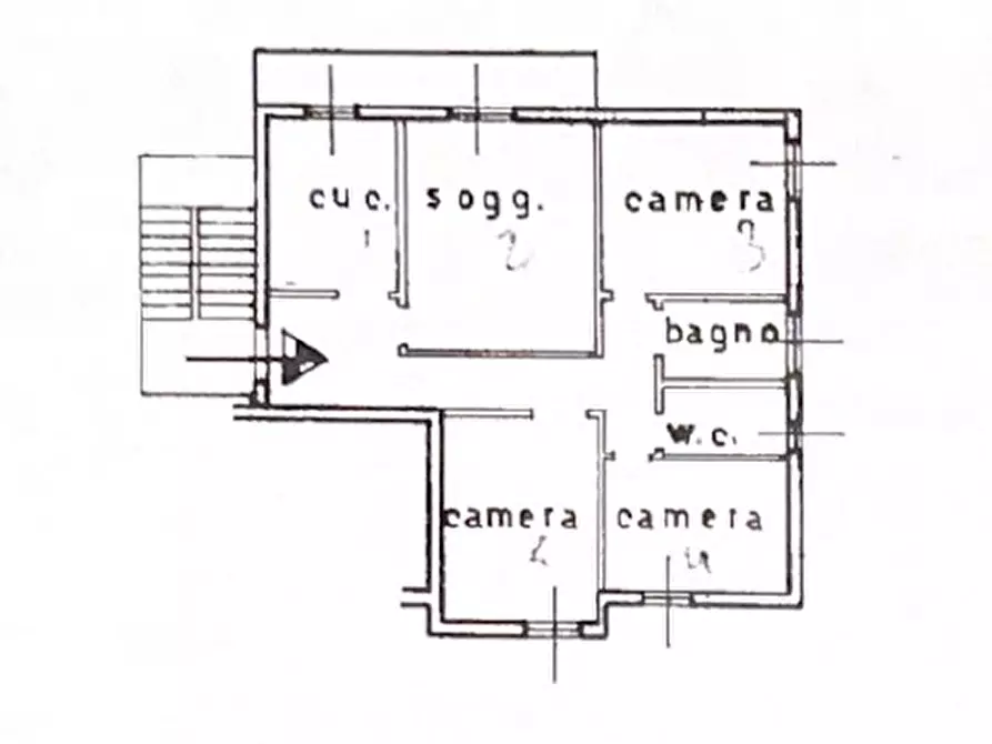 Immagine 26 di Appartamento in vendita  in Via Renato Fressoia a Castiglione Del Lago