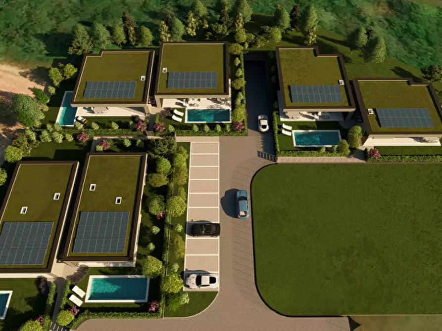 Immagine 11 di Villa in vendita  in Marciaga a Costermano sul Garda