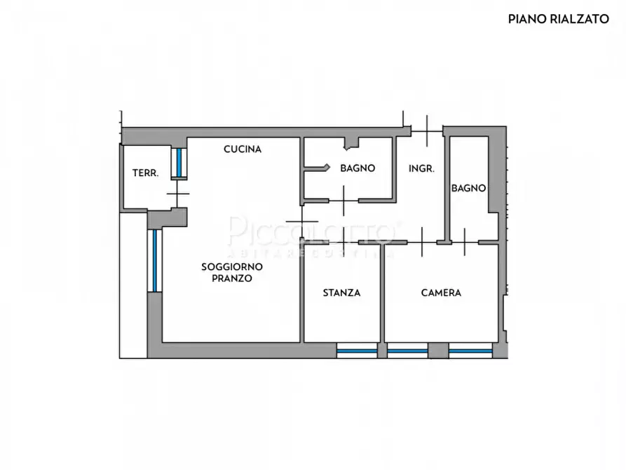 Immagine 19 di Appartamento in vendita  in Corso Italia a Cortina D'ampezzo