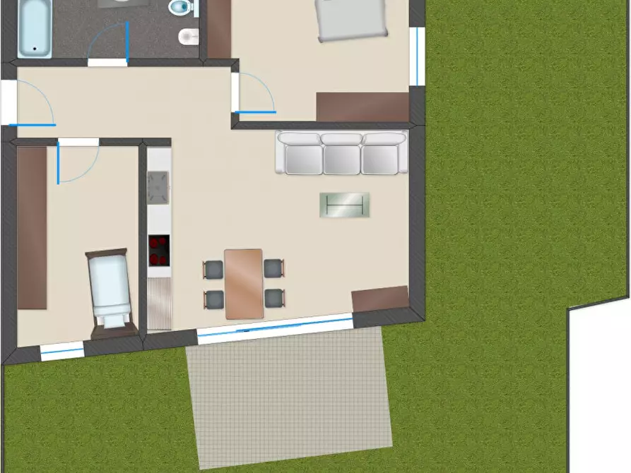 Immagine 2 di Appartamento in vendita  in Plars di mezzo a Lagundo .Algund.