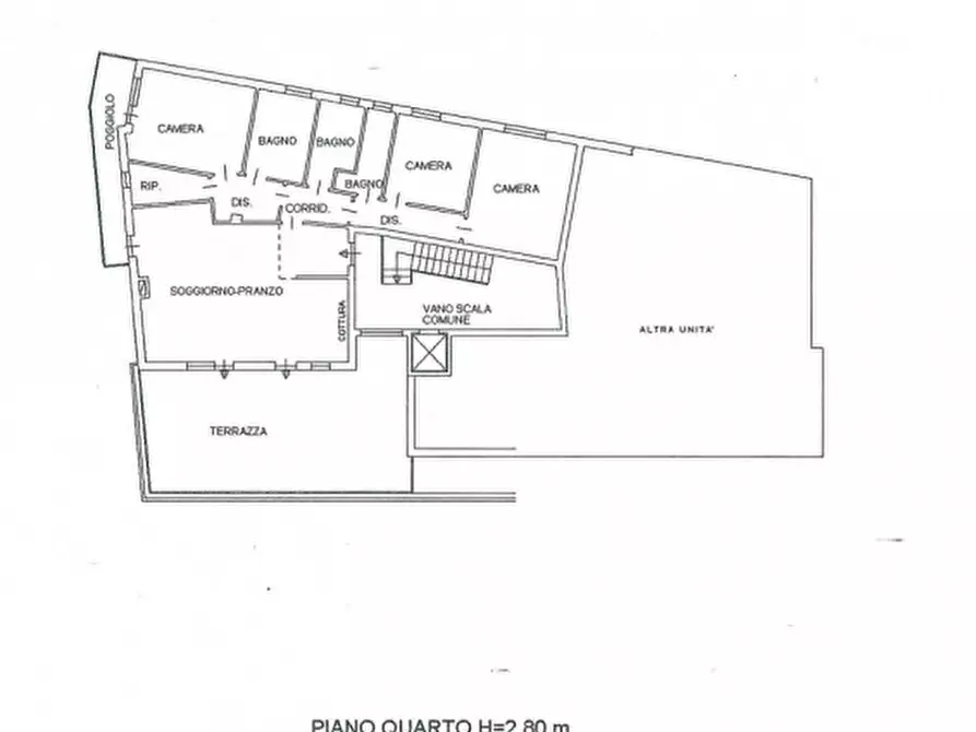 Immagine 2 di Attico in vendita  in via peschiera a Padova