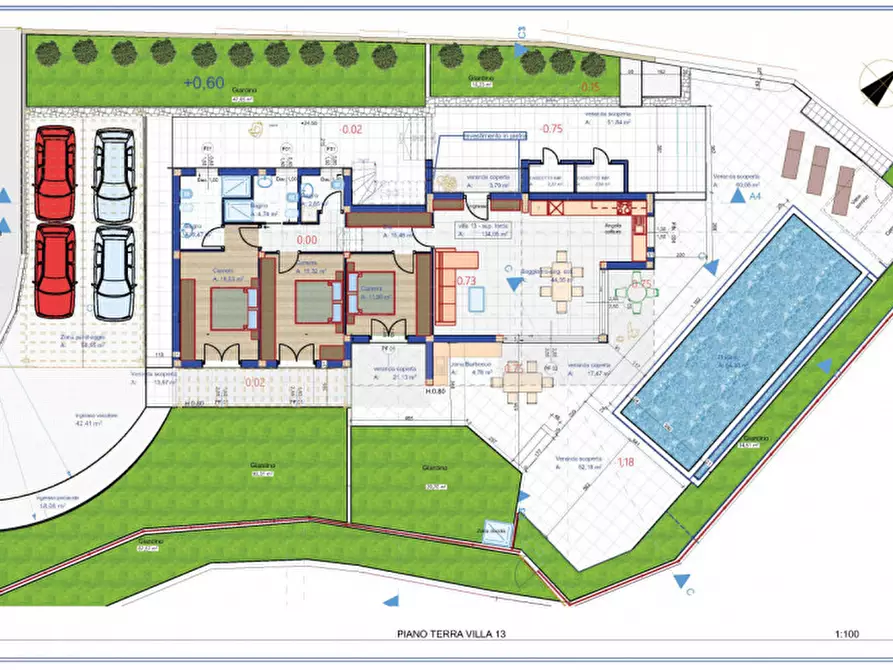 Immagine 21 di Villa in vendita  a Santa Teresa Gallura