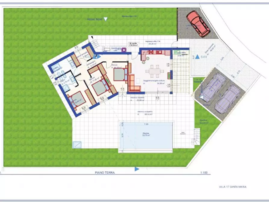 Immagine 14 di Villa in vendita  in via leone porto pozzo a Santa Teresa Gallura