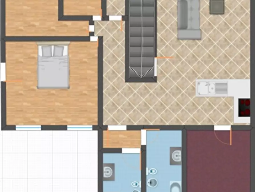 Immagine 18 di Appartamento in vendita  in Via Palestro a Udine