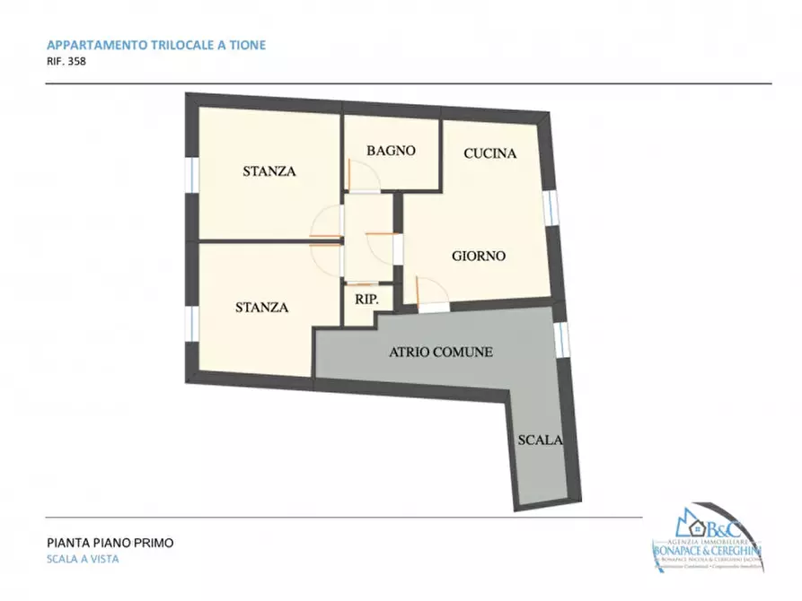 Immagine 8 di Appartamento in vendita  in Via Bezzecca a Tione Di Trento