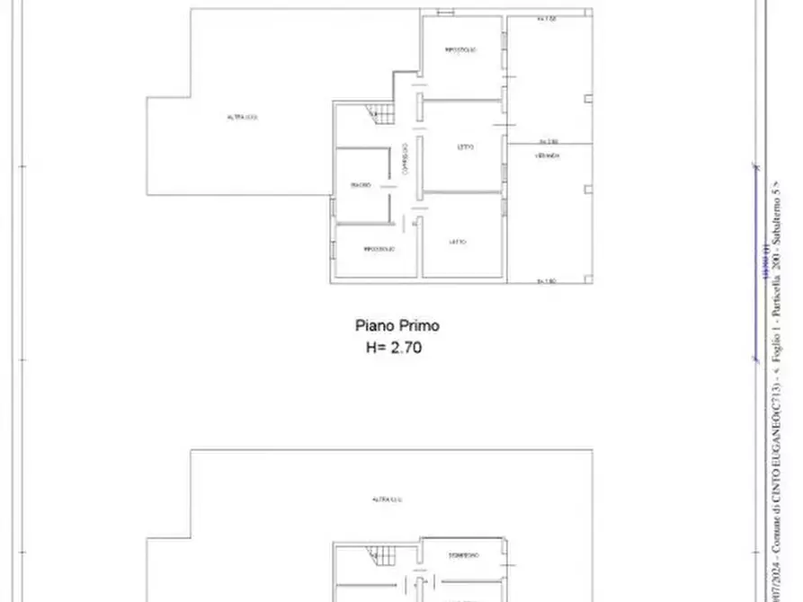Immagine 57 di Rustico / casale in vendita  in Via Sassoni a Cinto Euganeo