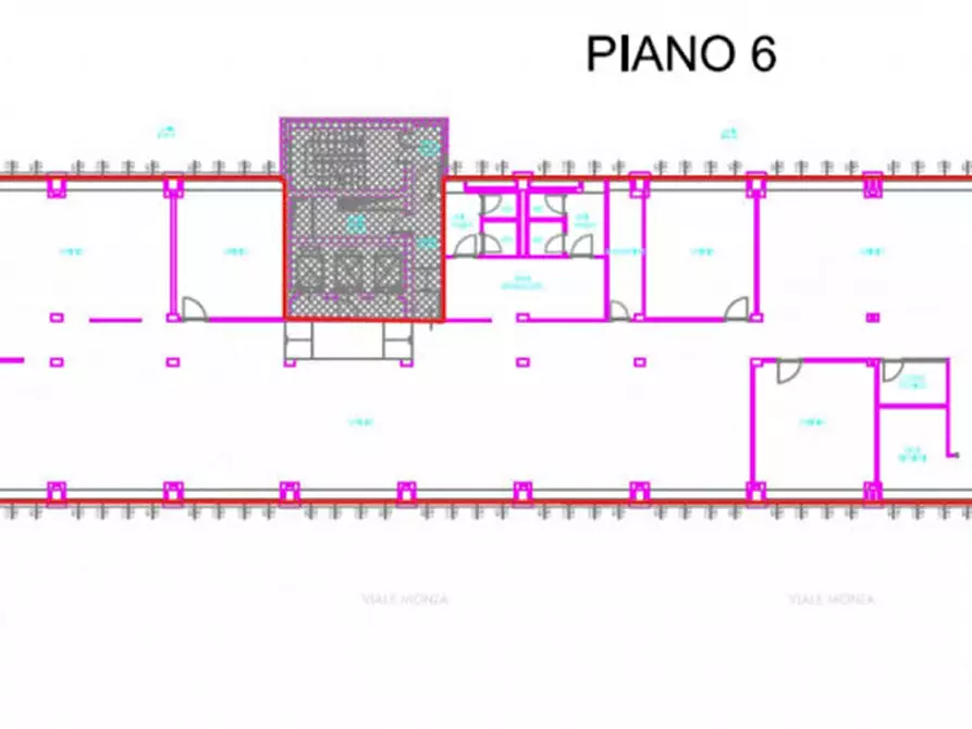 Immagine 14 di Ufficio in affitto  in VIALE MONZA a Milano