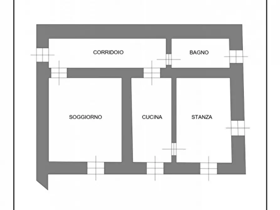 Immagine 16 di Appartamento in vendita  in Via Filippo Serafini a Tre Ville