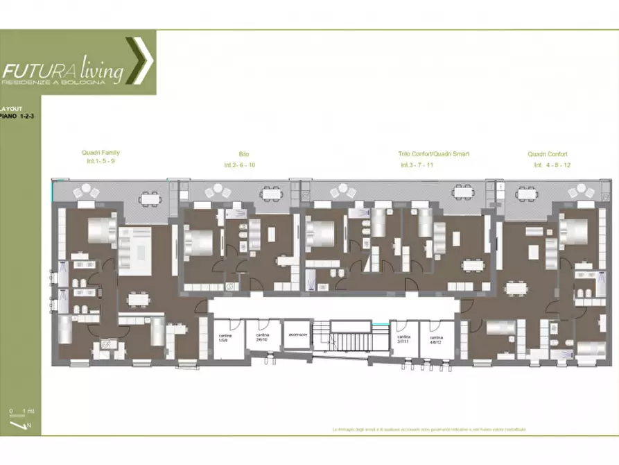 Immagine 15 di Attico in vendita  in Via John Cage a Bologna