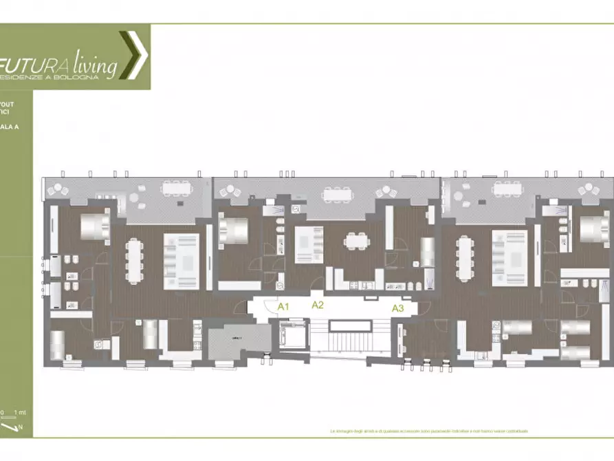 Immagine 16 di Attico in vendita  in Via John Cage a Bologna