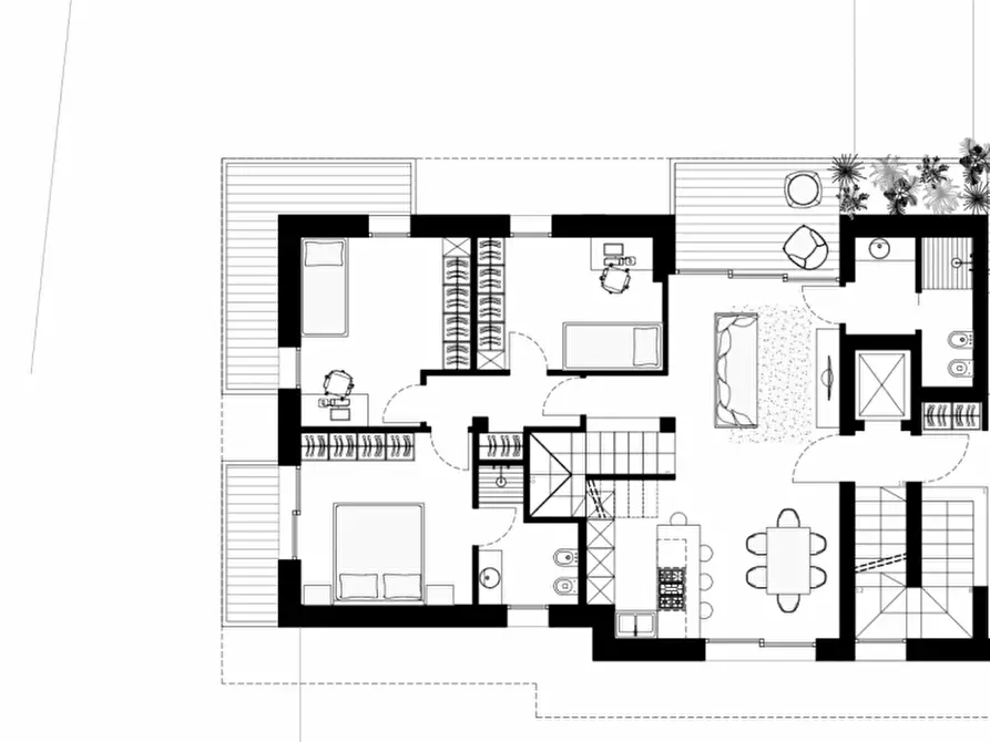 Immagine 13 di Attico in vendita  in Viale della repubblica Dueville a Dueville