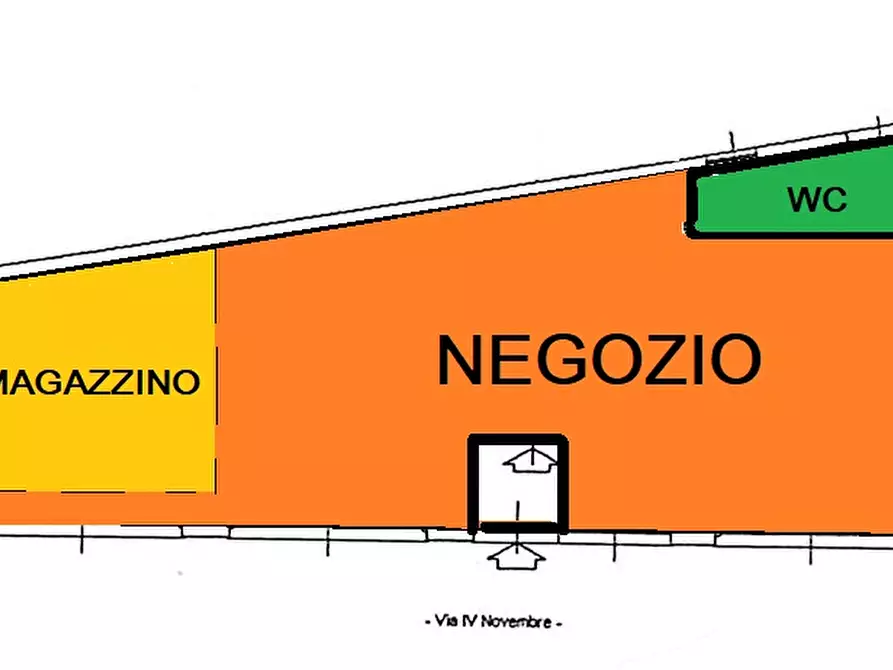 Immagine 1 di Negozio in vendita  in Via IV Novembre 7 a Parabiago