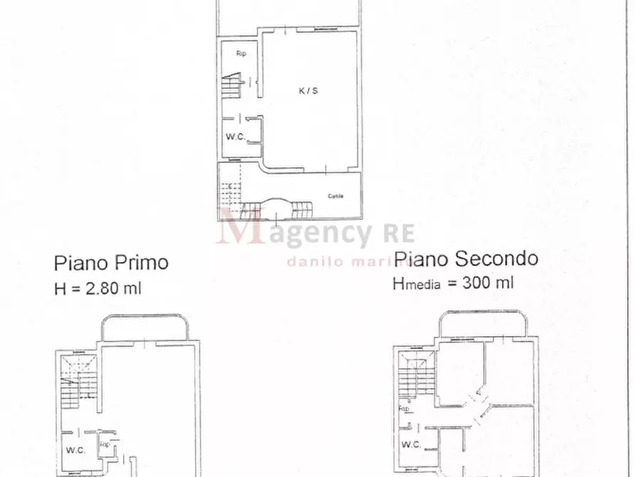 Immagine 22 di Villetta a schiera in vendita  in 16 Via Baracchelle a Reggio Di Calabria