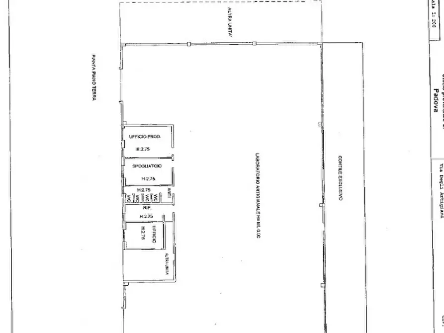 Immagine 32 di Capannone industriale in vendita  a Este