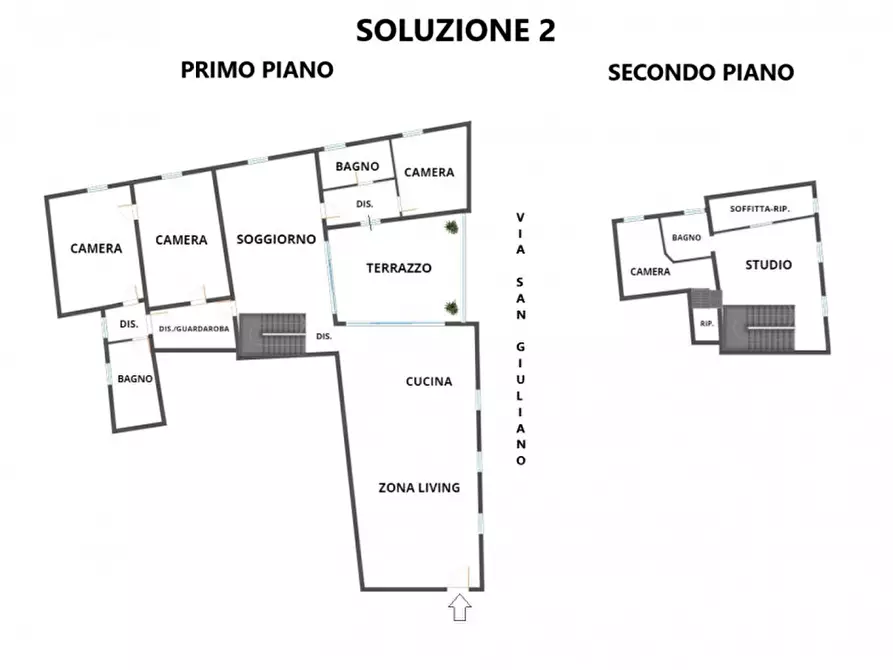 Immagine 69 di Appartamento in vendita  in Via Santo Stefano a Bologna