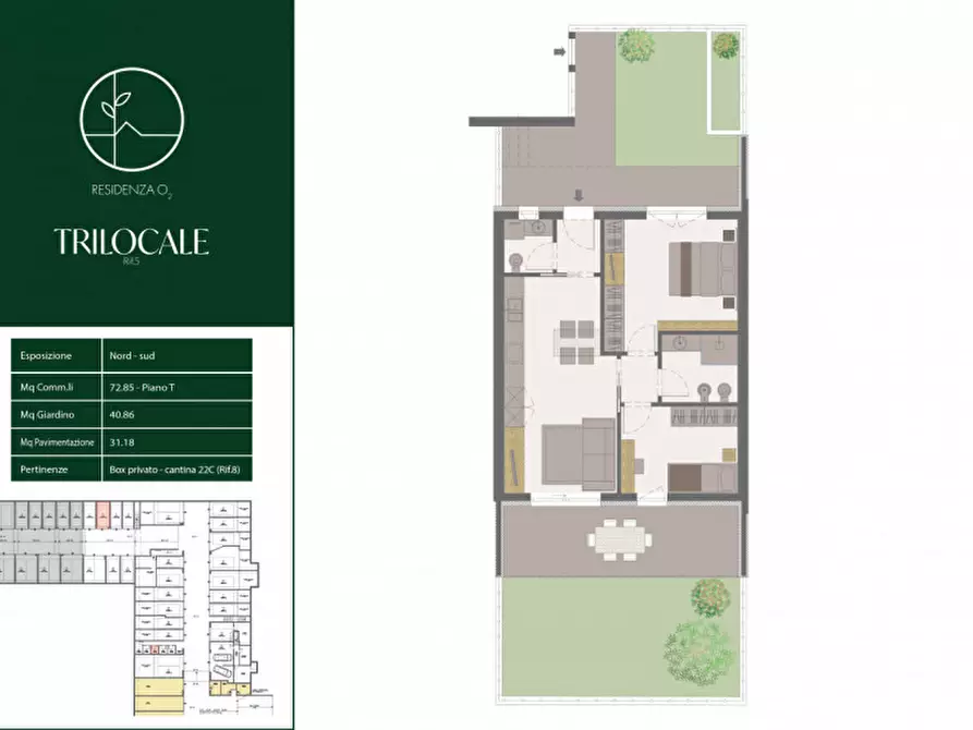 Immagine 21 di Appartamento in vendita  in Via ai Closerini a Pelugo