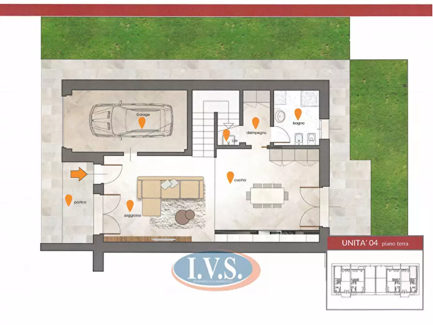 Immagine 11 di Casa bifamiliare in vendita  in Via roma 2 a Montegaldella