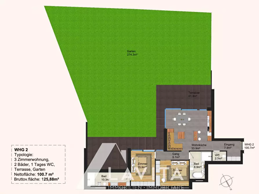 Immagine 19 di Appartamento in vendita  in Doladizza a Montagna .Montan.