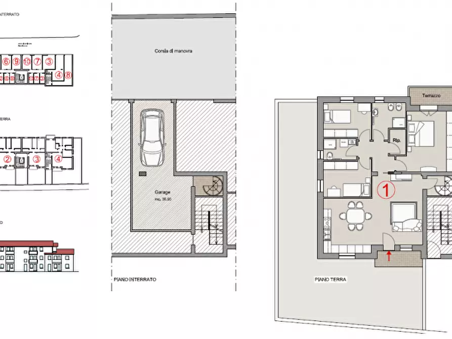 Immagine 2 di Appartamento in vendita  a San Bonifacio
