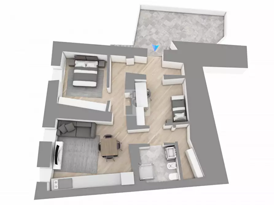 Immagine 12 di Appartamento in vendita  in Via Nazionale a Vallelaghi