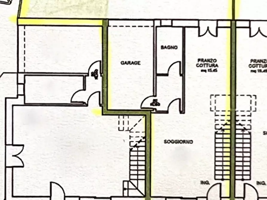 Immagine 30 di Villetta a schiera in vendita  in Via Schiavon a Albignasego