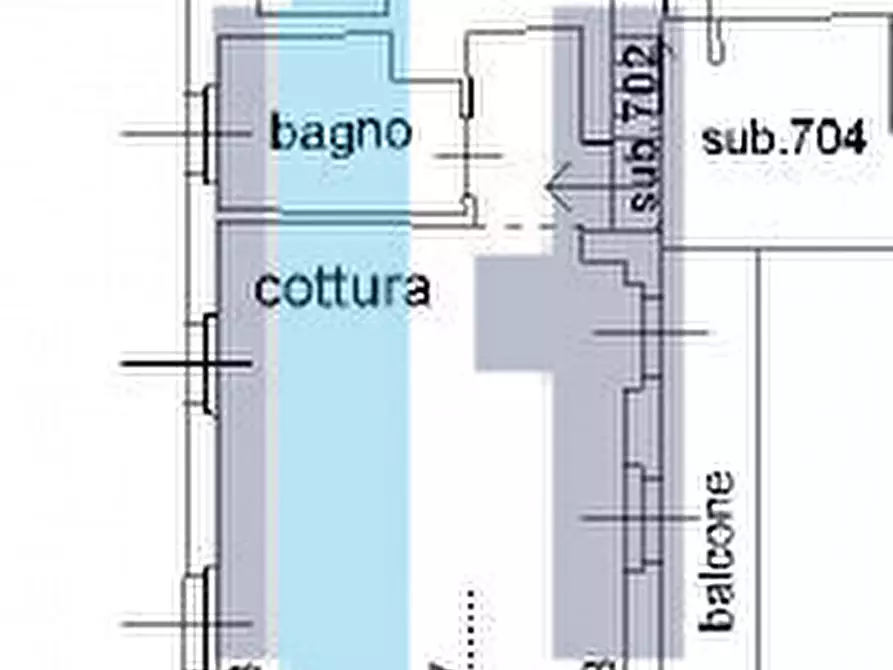 Immagine 1 di Appartamento in vendita  in Via Don Lorenzo Allegrini a Ponte San Pietro