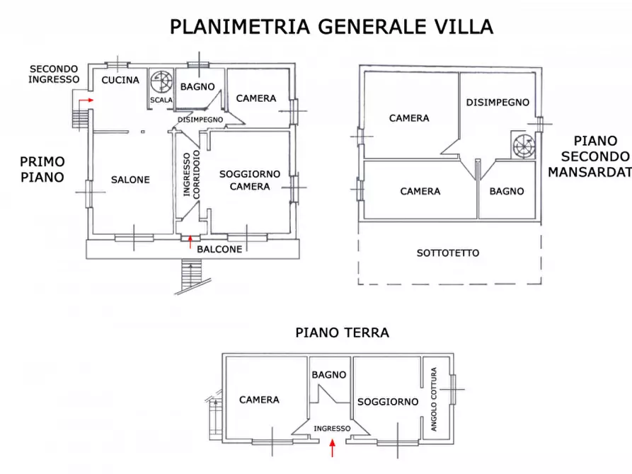 Immagine 27 di Villa in vendita  in Periferia nord a San Remo
