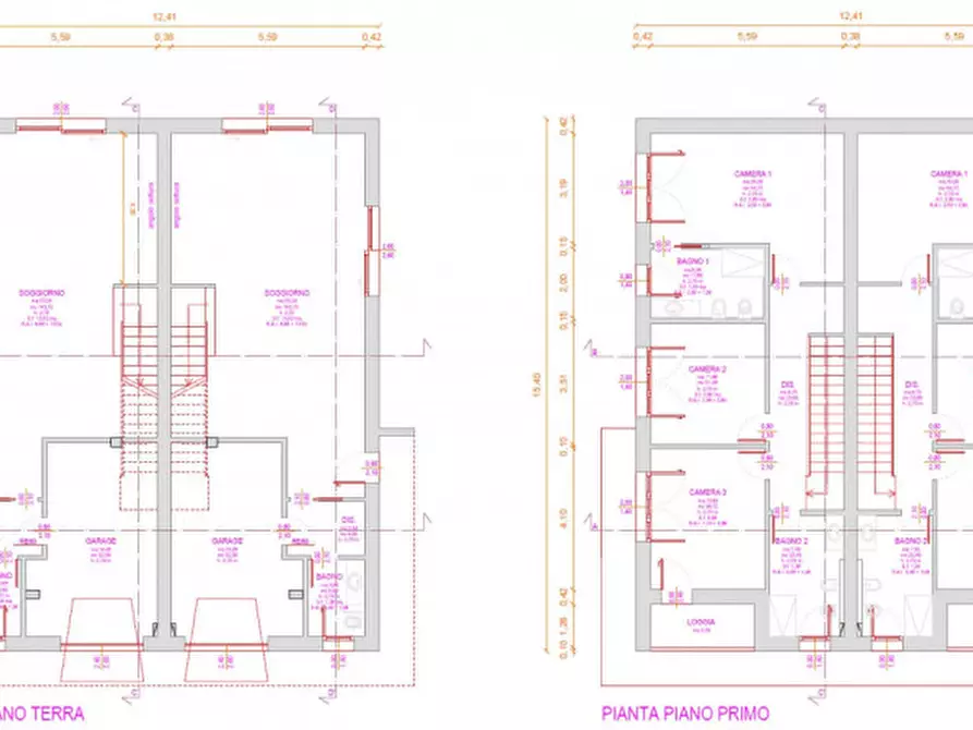 Immagine 4 di Casa bifamiliare in vendita  a Montegrotto Terme