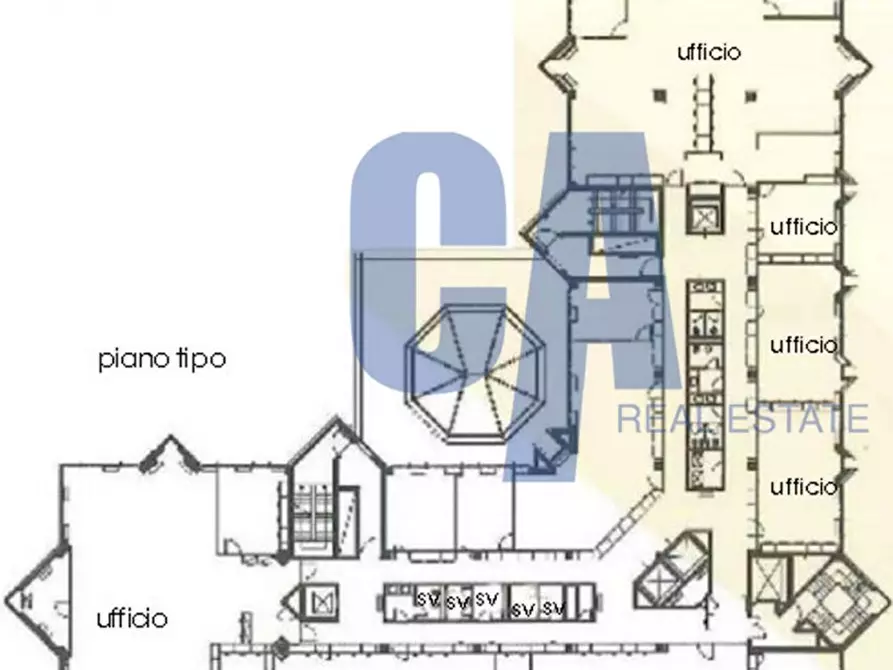 Immagine 24 di Ufficio in affitto  in VIA CANTU' CESARE a Cinisello Balsamo