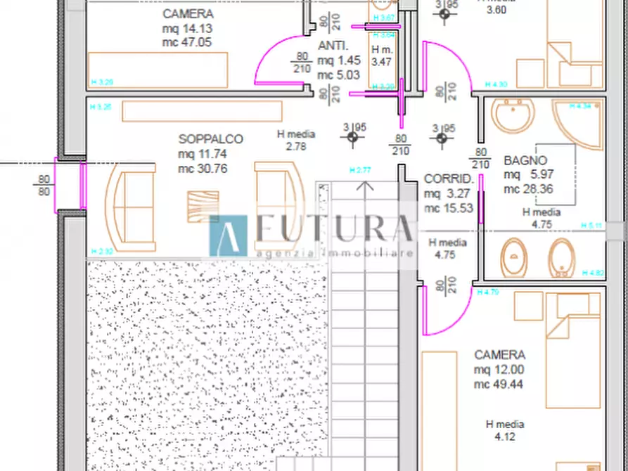 Immagine 16 di Casa bifamiliare in vendita  in via stadio a Torri Di Quartesolo