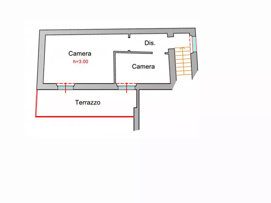 Immagine 1 di Appartamento in vendita  in Villa Francisc, N. snc a Todi