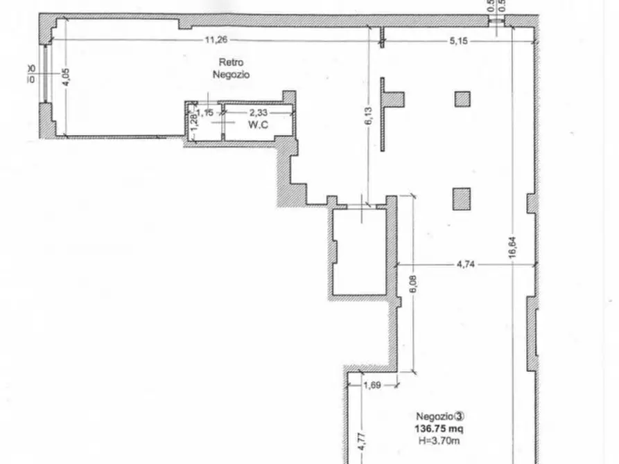 Immagine 6 di Negozio in affitto  in Via Carlo Maratta a Ancona