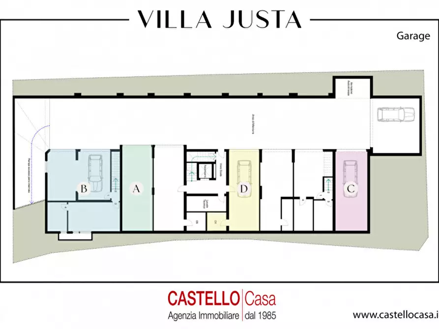 Immagine 5 di Villetta a schiera in vendita  in Via Molise a Castelfranco Veneto