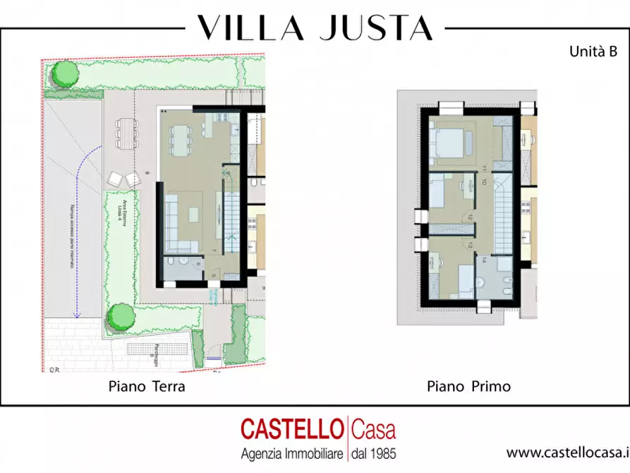 Immagine 6 di Villetta a schiera in vendita  in Via Molise a Castelfranco Veneto