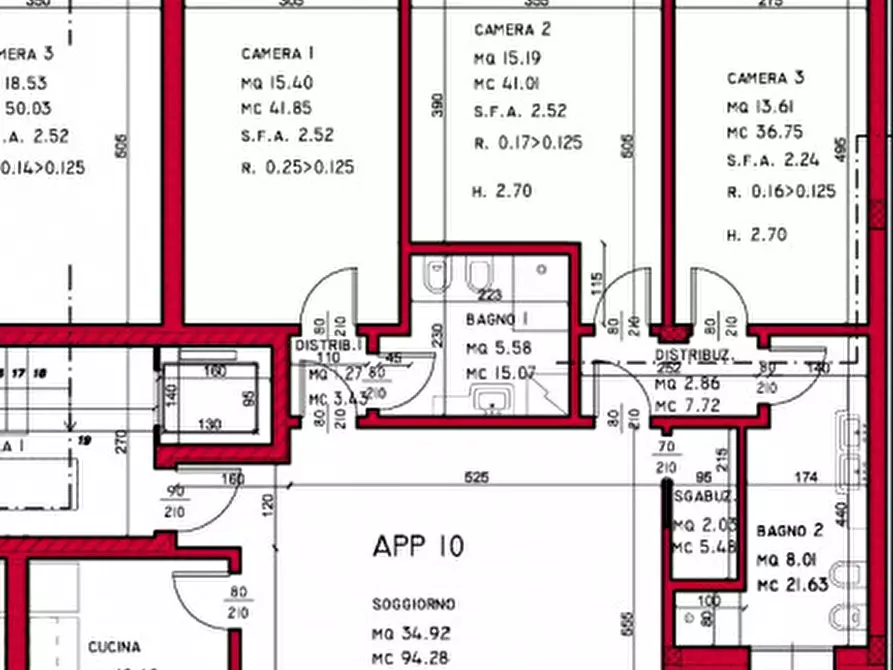 Immagine 6 di Appartamento in vendita  in Via Roma a Limena