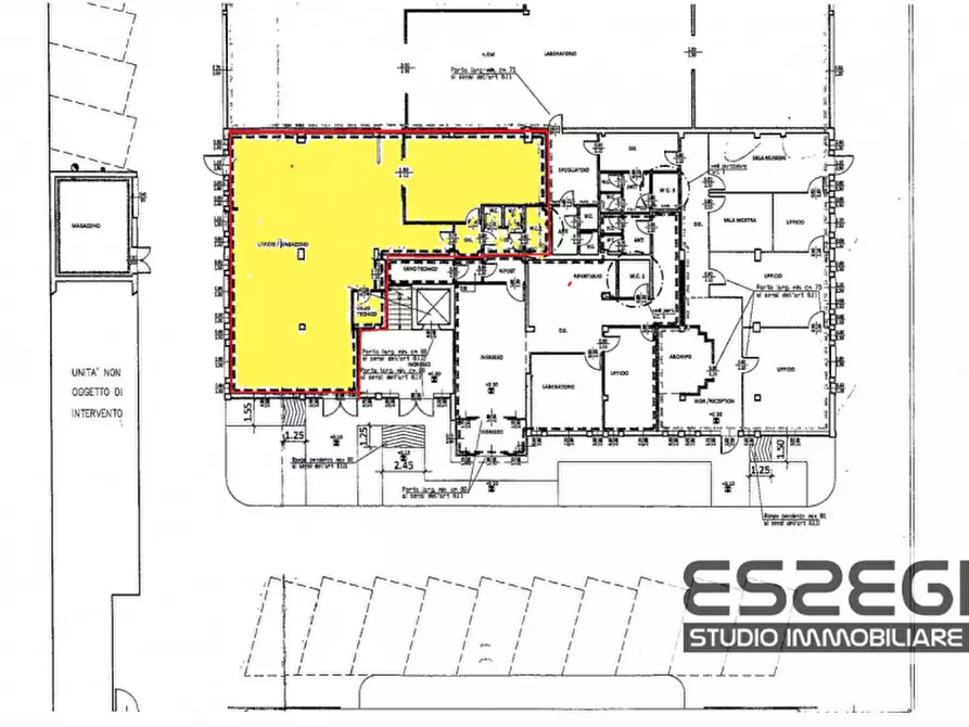 Immagine 10 di Ufficio in affitto  in Viale della navigazione interna a Padova