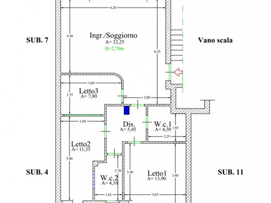 Immagine 1 di Appartamento in vendita  in Via Gennaro Silvestre, 81030 Orta di Atella CE, Italia a Orta Di Atella