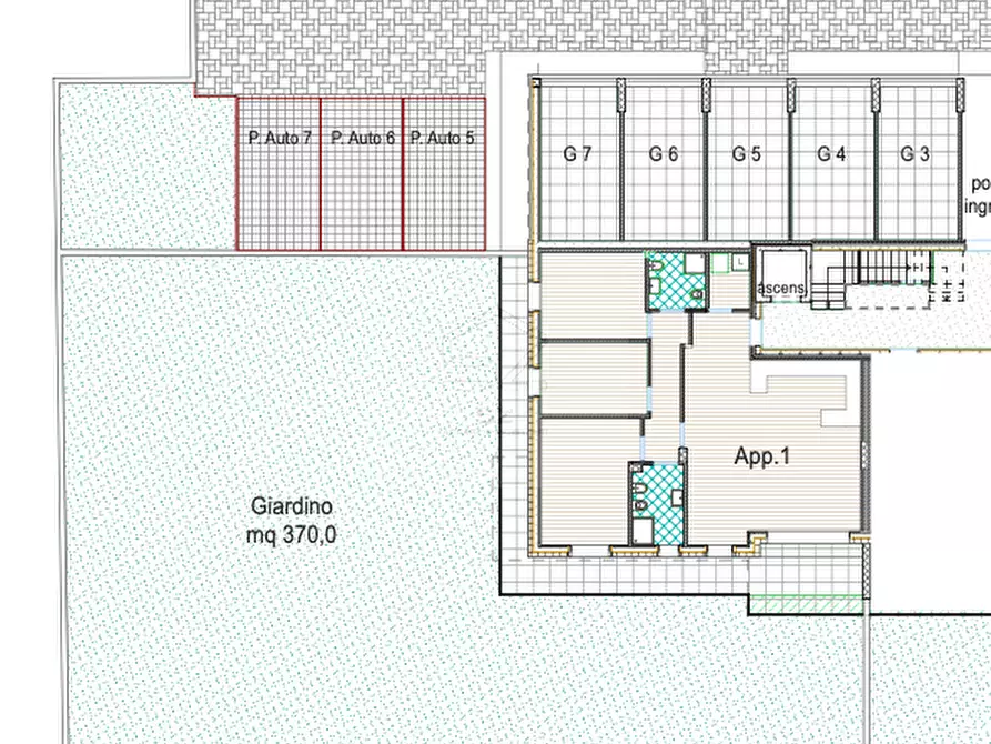 Immagine 7 di Appartamento in vendita  in VIA MILANO a Ponte San Nicolò