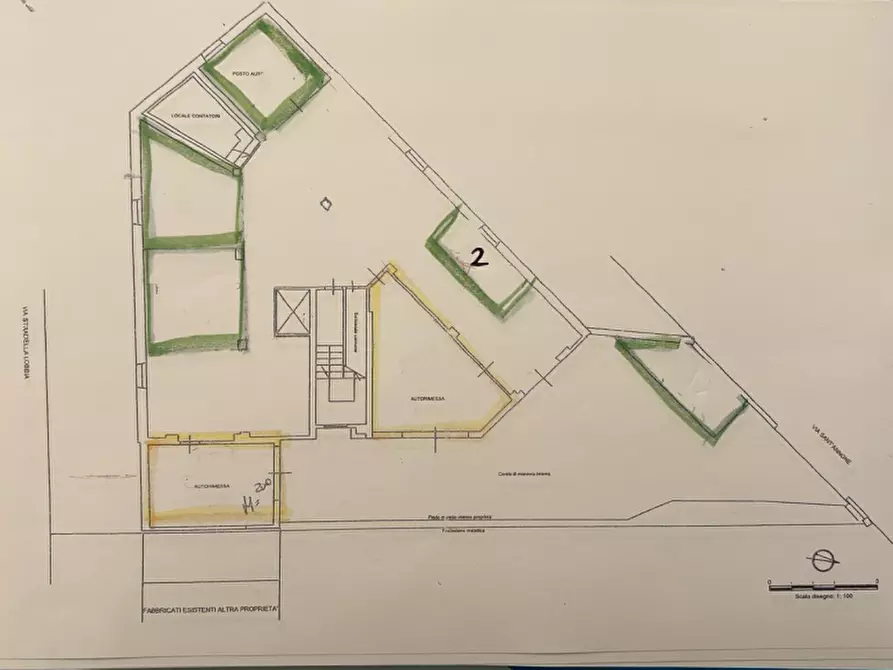 Immagine 3 di Posto auto in vendita  in VIA STRADELLA LOBBIA N. 16 a Verona