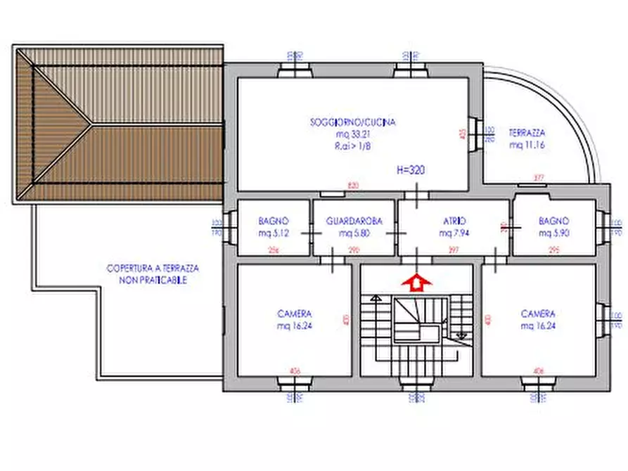 Immagine 16 di Appartamento in vendita  in Via Francesco Carini a Botticino