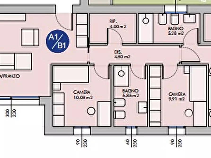 Immagine 8 di Appartamento in vendita  in Mignagola a Carbonera