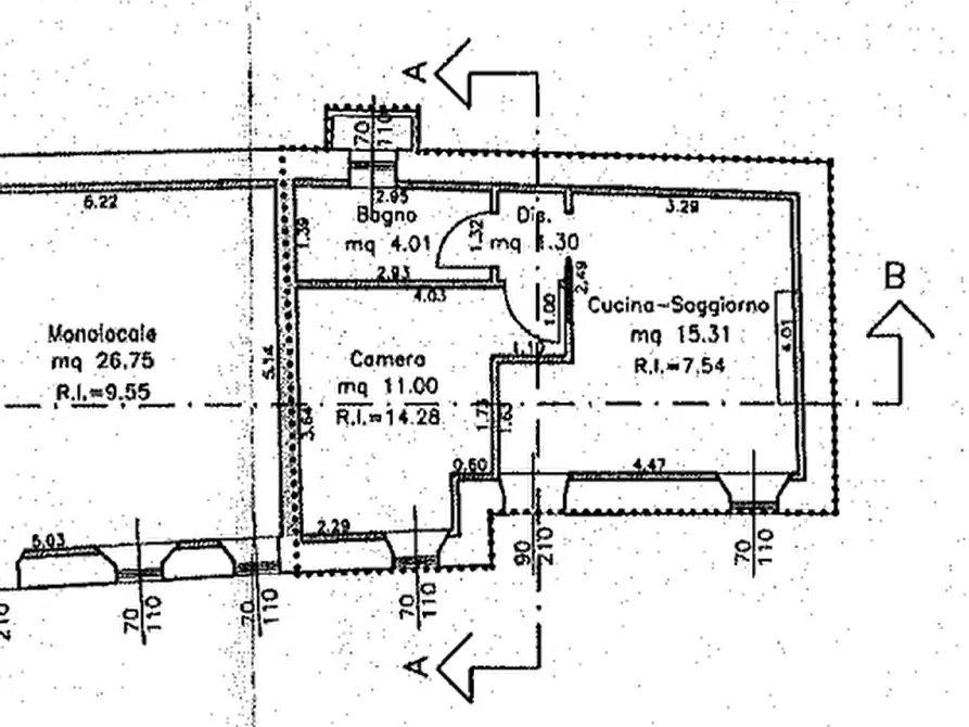 Immagine 46 di Palazzo in vendita  a Badia Calavena