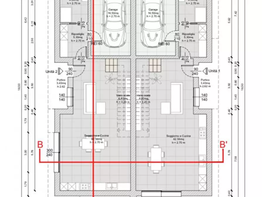 Immagine 4 di Casa bifamiliare in vendita  in via Marco da Cles a Albignasego