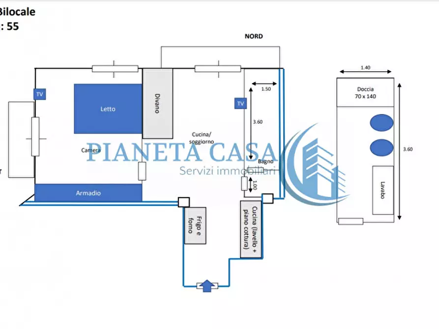 Immagine 1 di Appartamento in vendita  in FULVIO TESTI 36 a Milano