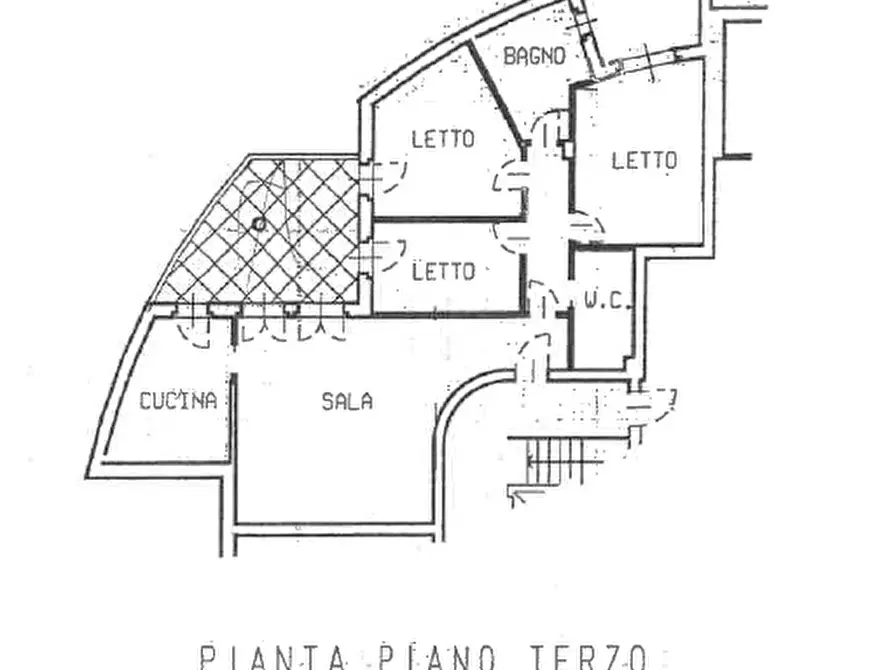 Immagine 1 di Appartamento in affitto  in via degli schiocchi a Modena