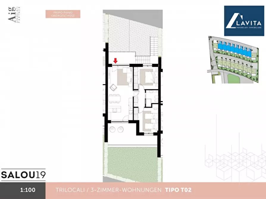 Immagine 22 di Appartamento in vendita  in Salorno a Salorno .Salurn.