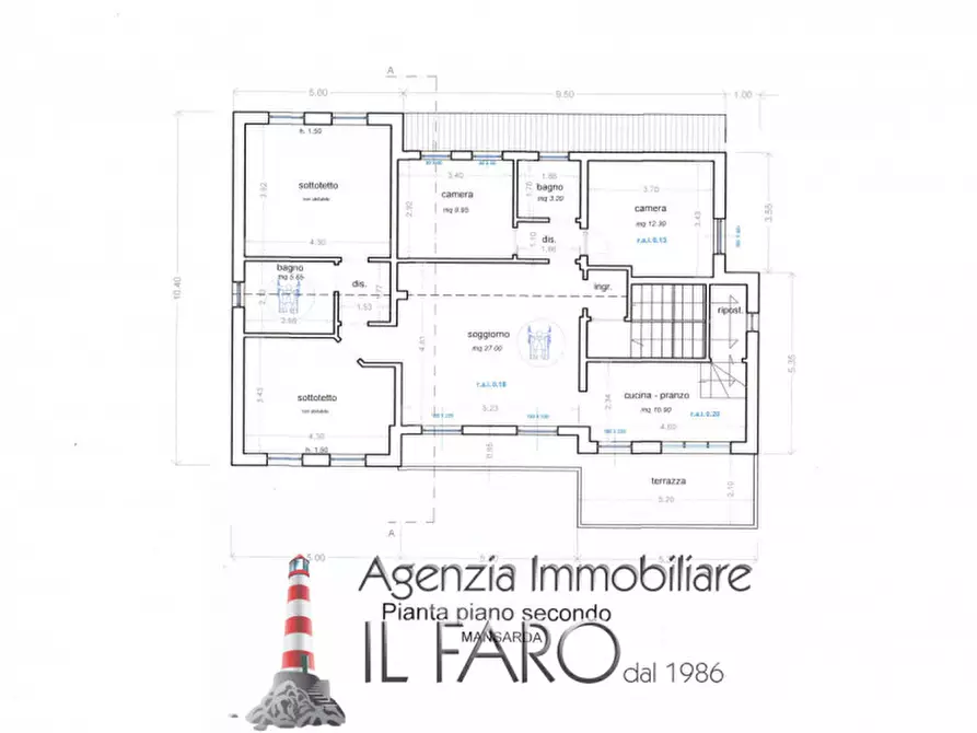 Immagine 23 di Attico in vendita  in Via Suor Gotteland a La Maddalena