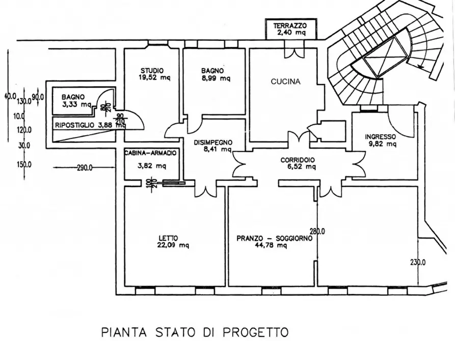 Immagine 25 di Appartamento in vendita  in PIAZZA CASTELLO a Padova
