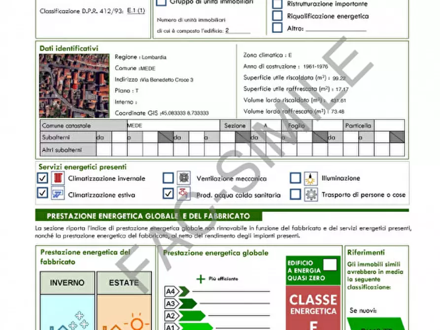 Immagine 34 di Appartamento in vendita  in via Benedetto Croce n° 3 a Mede